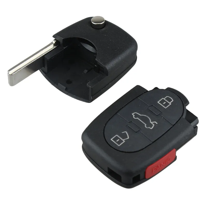 BHKEY 3 + 1 кнопка дистанционный ключ брелок от машины для VW Volkswagen 1J0959753F 315 МГц Beetle Golf