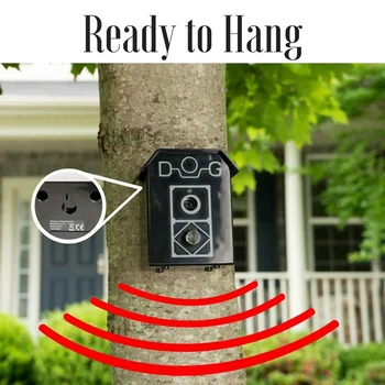 

Home Garden Waterproof Bark Controller Pet Dog Puppy Training Tool Ultrasonic Stop Baking Battery Device (not Including Battery)