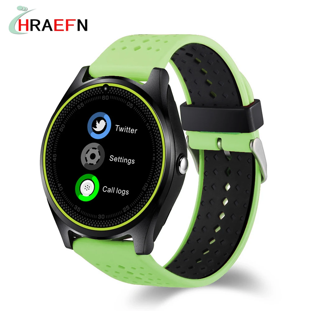 

Smart Watch V9 Support SIM card 2G Camera Sport Health MP3 music Clock men women Smartwatch For IOS Android PK DZ09 GT08 Y1 A1