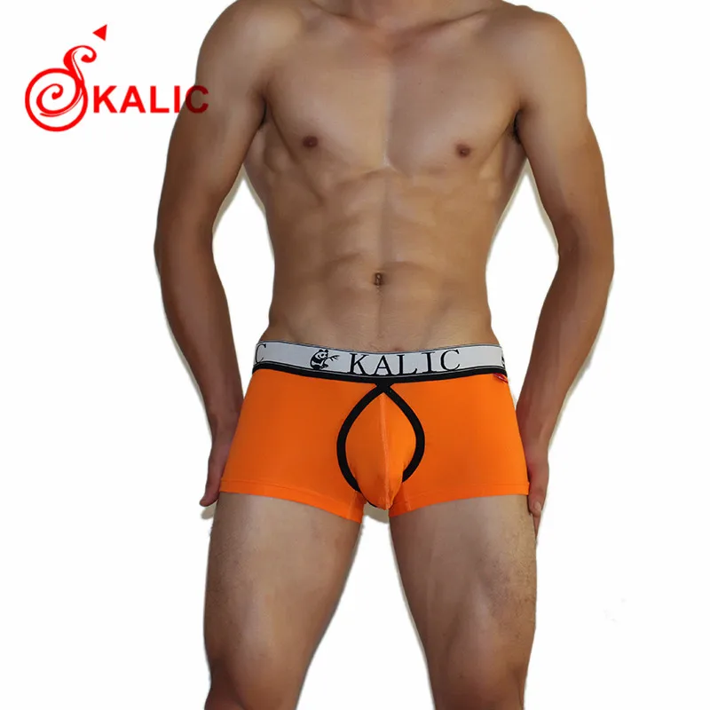 Famous Brand KALIC Cotton Mens Underwear Boxers Brand Mens Boxer Shorts Man Underwear Sexy Boxer Short Sexy Underwear Clothing