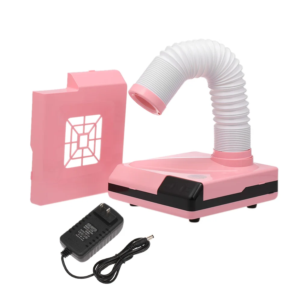 

Double Use Nail Art Salon Suction Dust Machine Dust Collector Vacuum Cleaner Nail Art Device Manicure Salon Tool EU / US Plug