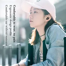 Запатентованные Внутриканальные наушники Langsdom Mini Bluetooth бизнес Беспроводные наушники с микрофоном, T6 игровая bluetooth-гарнитура стерео игры для девочек наушники-капельки дляимузыка наушники