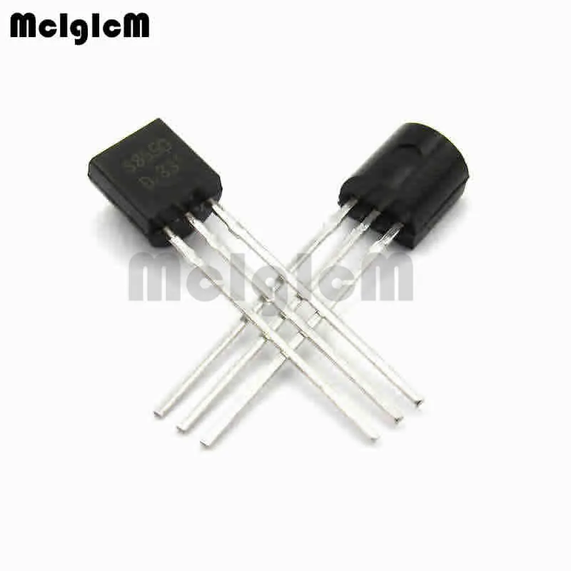 

MCIGICM 100pcs S8550 transistor PNP General Purpose Transistors TO-92 0.5A 40V PNP Original new