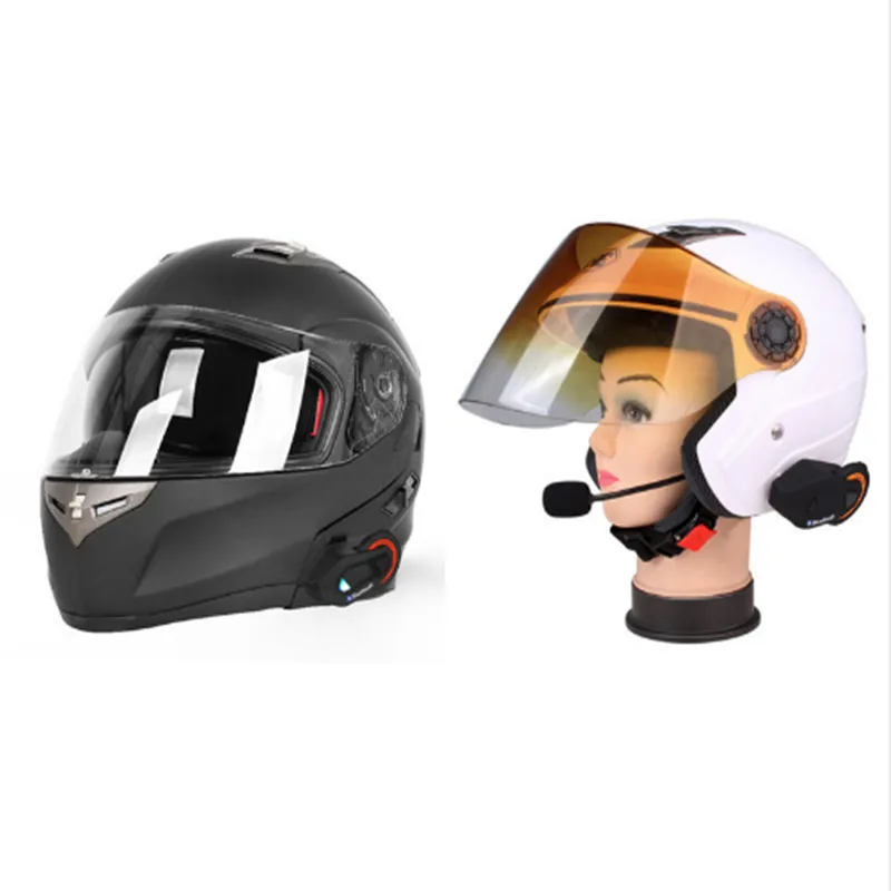 Гарнитура Freedconn T Max Moto rcycle для шлема Bluetooth Интерком 6 динамиков группового