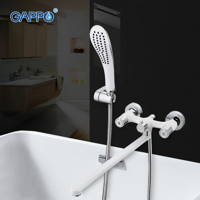 Go 1set Bathroom Faucet Accessories Wall Mount Bathtub Sink Go 1set Bathroom Faucet Accessories Wall Mount Bathtub Sink Torneira Cold Hot Water