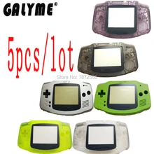 Galyme 5 шт./партия, Новое поступление, цветной пластиковый чехол, пригодный для GameboyAdvance DMG GBO игровой консоли, Мути-цветной подарок для мальчика с резиновыми подушечками