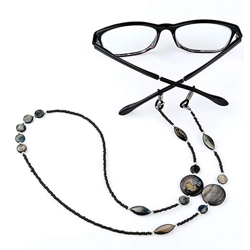 SUMONDY изысканный корпус солнцезащитные очки цепи женские элегантные очки Lanyards Противоскользящий ремень с цепочкой веревка очки аксессуары GU01