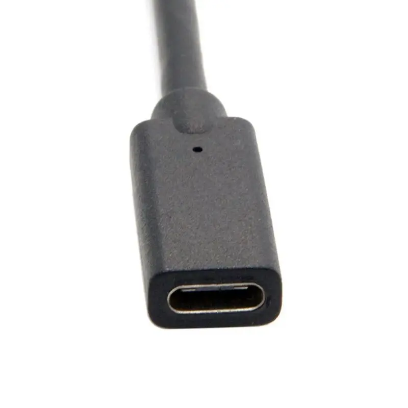 Кабель для передачи данных типа C USB 3,1 папа-USB-C мама 90D прямоугольный удлинитель 20 см