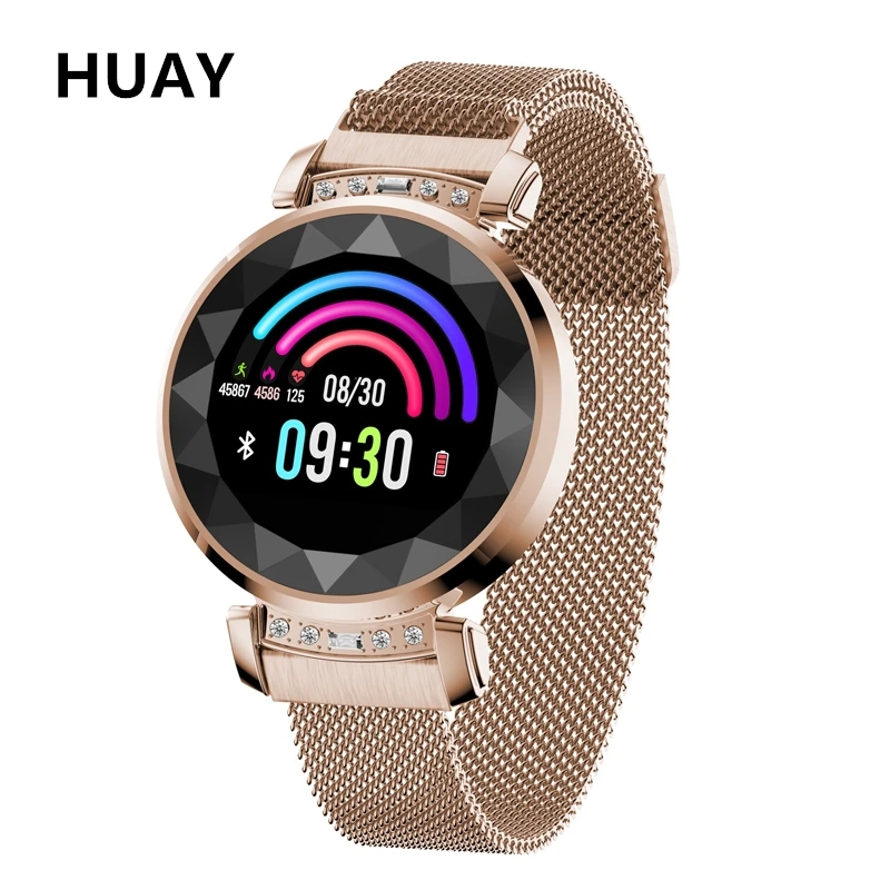 

Women Fashion Smart Wristband Calories Heart Rate Blood Pressure Sleep Monitor Waterproof Fashion Lady Dress Clock SL08 1pcs
