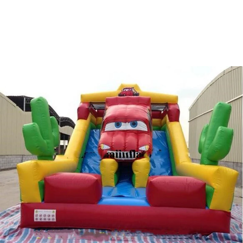 

Hot selling Colorful inflatable Playground-single-slip and slide/good quality inflatable slide for sale