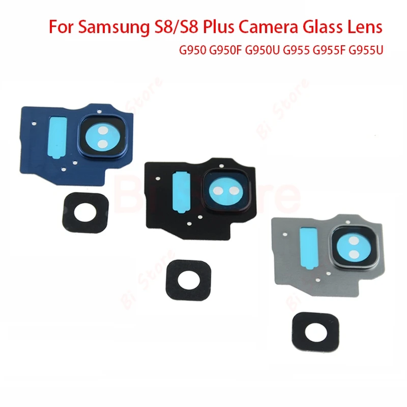 

Back Rear Camera Lens Glass Cover Protector Frame Replacement Repair Parts For Samsung Galaxy S8 Plus G950U G950F G955U G955F
