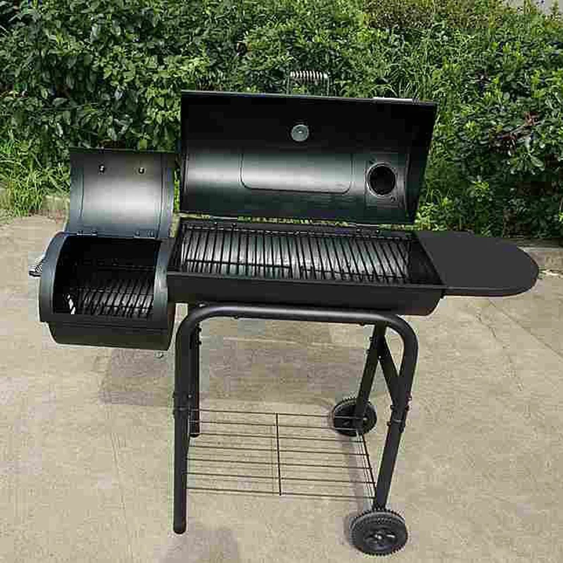 

Household Charcoal Barbecue Grill BBQ stove Thicker Large Barbecue Grill For 6-7 People Outdoor Garden Courtyard Villa Hotel