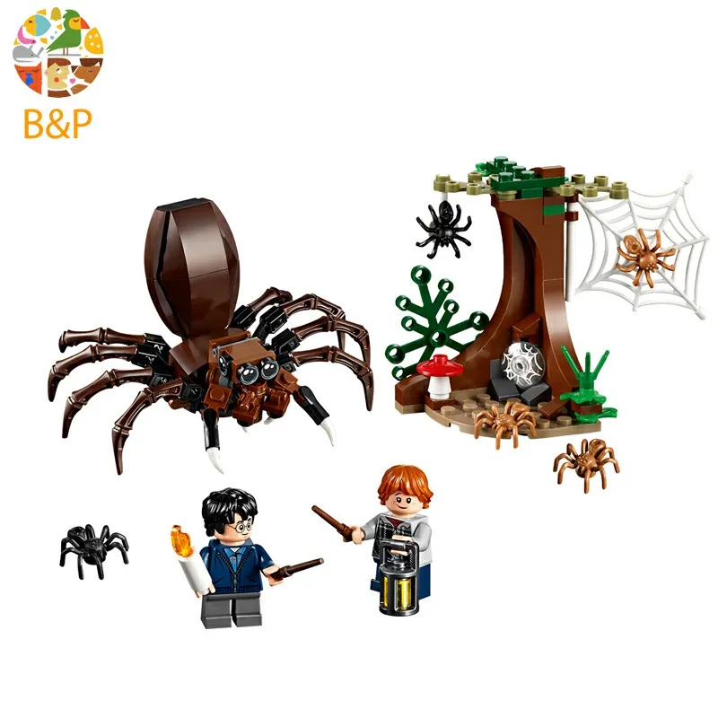

16058 Harri Potter Series Aragog's Lair Model Building block Toy For Children Gift compatible legoing 75950