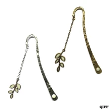 Прямая поставка и т дорога хвост кулон светящиеся книжные закладки элегантный ретро металл HairpinJune 3