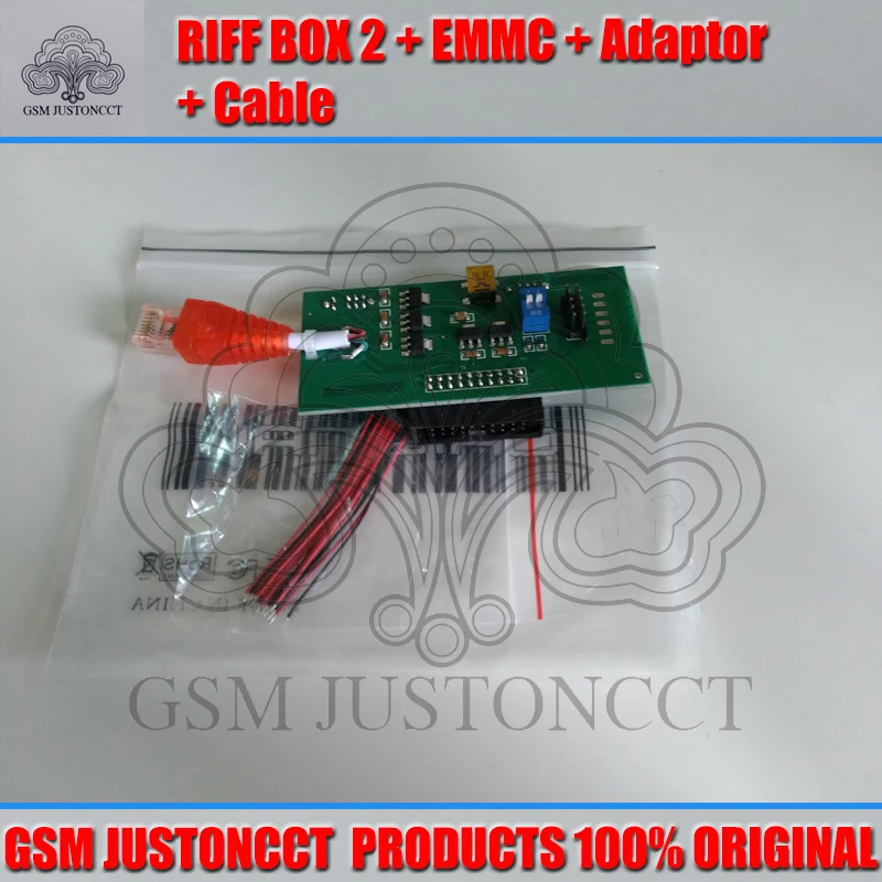 riff box with emmc and adaptor-GSMJUSTONCCT-a1