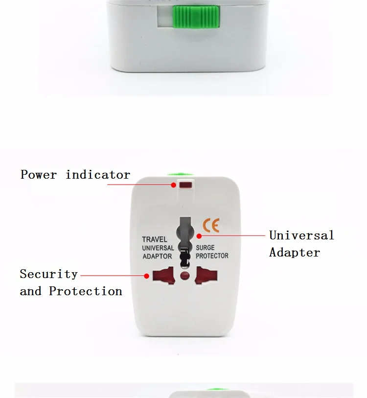 Travel Adapter Мощность разъем Электрический переходника штепсельной вилки International адаптер Универсальный разъем USB Мощность Зарядное устройство конвертер США ЕС Великобритания AU
