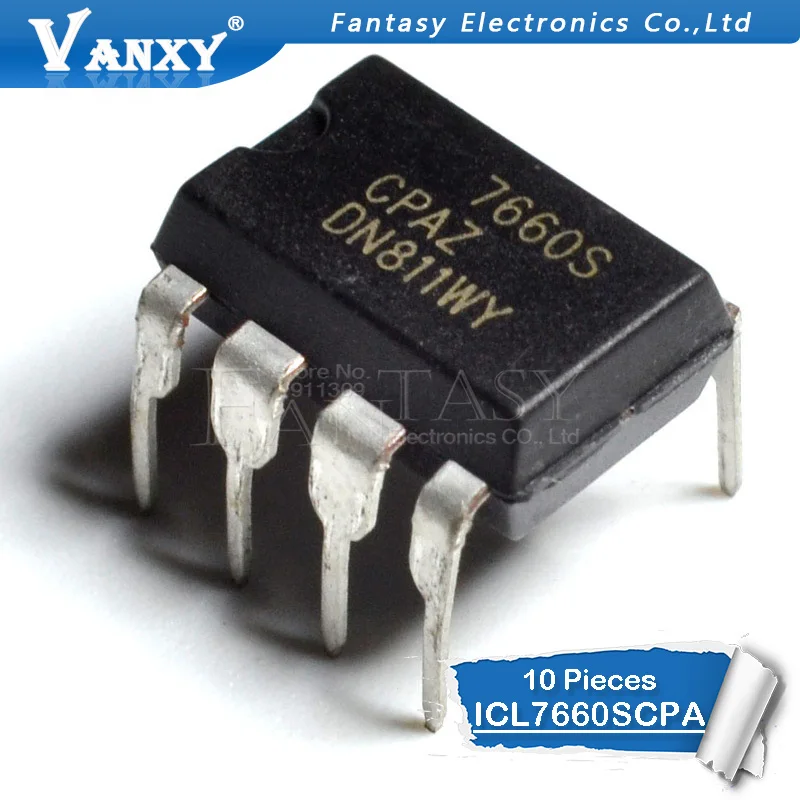 

10pcs ICL7660SCPA DIP8 ICL7660 DIP ICL7660S DIP-8 ICL7660SCPAZ new and original