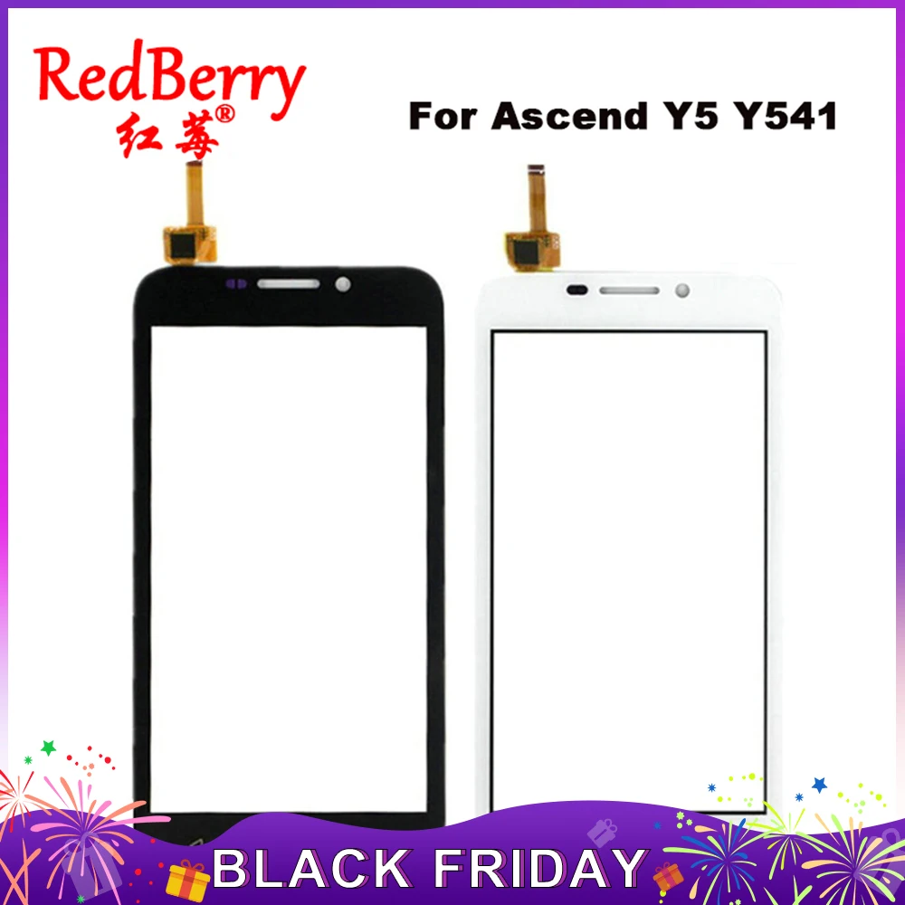 

Redberry 4.5'' new Touch Screen Digitizer For Huawei Ascend Y5 Y541 Y5C Y541-U02 digitizer touch screen display