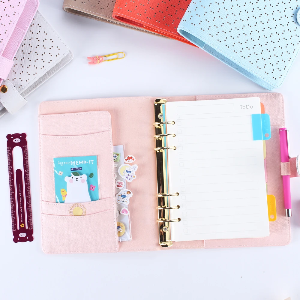 New creative hollow leather spiral notebooks,cute office agenda planner organizer/person diary binder planner Gift Wrapped A5A6 New creative hollow leather spiral notebooks,cute office agenda planner organizer/person diary binder planner Gift Wrapped A5A6