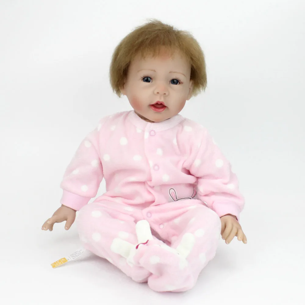 KAYDORA 22 дюймов 55 см силиконовая кукла-реборн Реалистичная ткань для тела ручной работы Boneca дети Reborn Младенцы Menina De подарок на день рождения