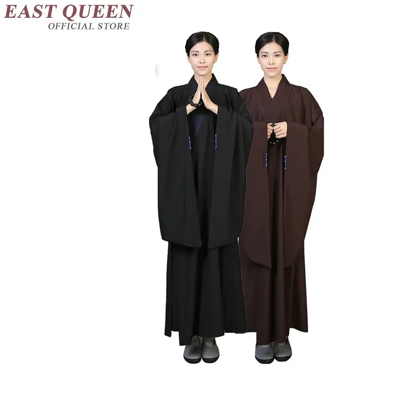 Haolin monk одежда одеяния буддийских монахов Женская буддийская одежда NN0839 C