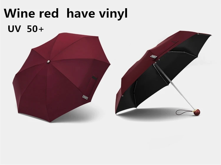 OLYCAT, мини Карманный Зонтик для женщин, солнечный и дождливый, мини Модные складывающиеся зонты, 260 г, маленький солнцезащитный зонтик, Женский Зонт от дождя