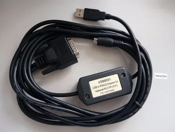 

USB8551 Cable for FP1 FP3 FP5 PLC Equal to USB8550+AFP1523 or USB8550+AFP5523