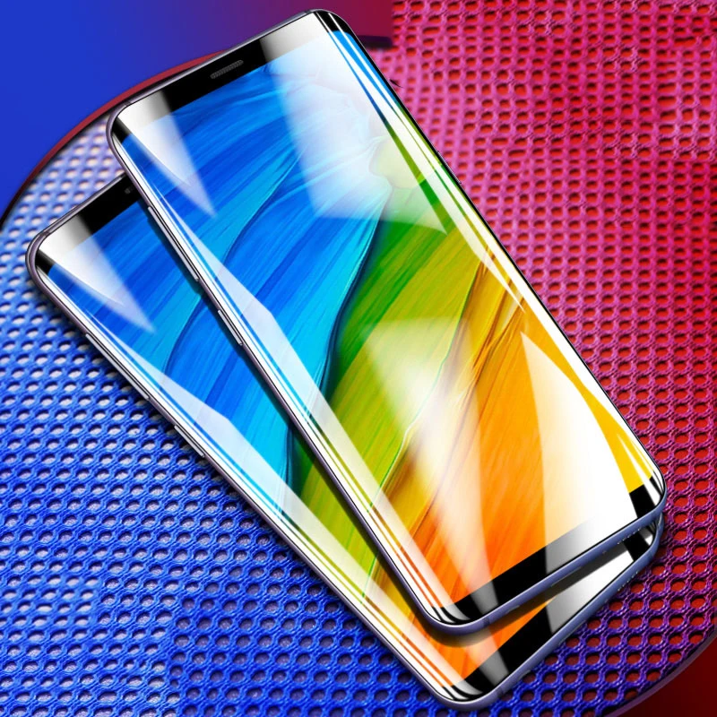 IDOOLS Protective Glass For Xiaomi Redmi mi Max 3 2 Tempered Screen Protector for A1 A2 6 8 8SE 6X 5X Front Film | Мобильные