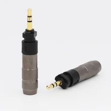 2 шт 2,5 мм Позолоченные Наушники DIY контактный адаптер для Philips SHP9000 SHP8900 кабель для обновления наушников
