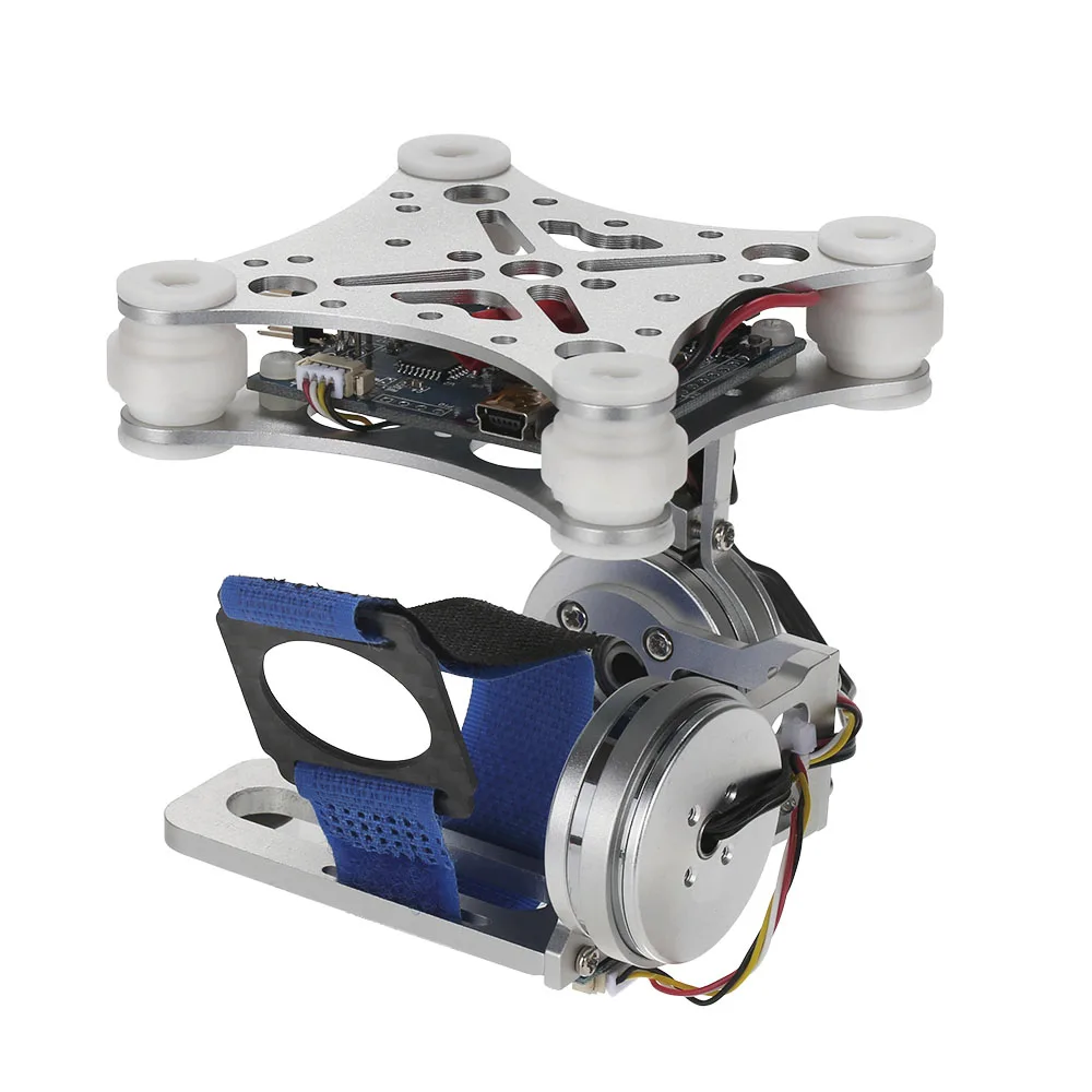 OCDAY 2 Axis Brushless Gimbal PTZ Control Panel For Gopro3 4 DJI Phantom 1 2 3 SJ4000 SJ5000 Aerial Photography