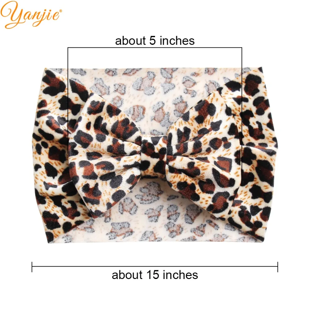 5-Leopard-Velvet-Headband-For-Girls-2019-Winter-Soft-Elastic-Hair-Band-Printed-Hairband-Floppy-Hair (4)