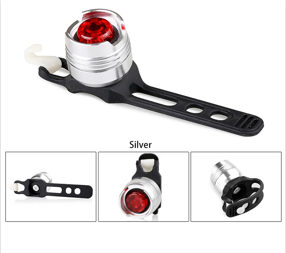 Top LED Waterproof Bike Bicycle Cycling Front Rear Tail Helmet Red Flash Lights Safety Warning Lamp Cycling Safety Caution Light T43 21 Top LED Waterproof Bike Bicycle Cycling Front Rear Tail Helmet Red Flash Lights Safety Warning Lamp Cycling Safety Caution Light T43 21