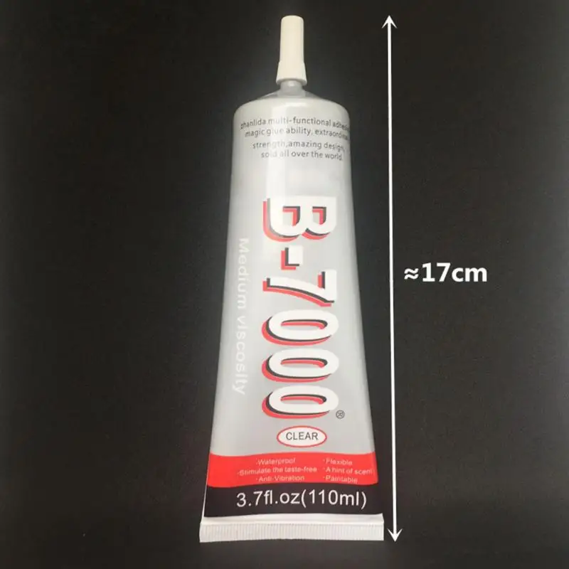 

110ml B7000 Clear Touch Screen Multi Purpose Glue Professional Repair Epoxy DIY Crafts Resin