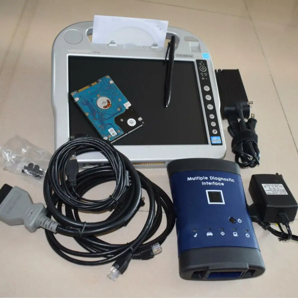  MDI de alta calidad con WiFi con Software HDD instalado en ordenador portátil CF-H2 Tablet la mejor