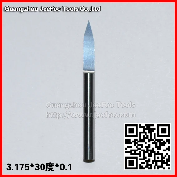 

3.175*30Degree*0.1 Tip flat engraving tools for metal material
