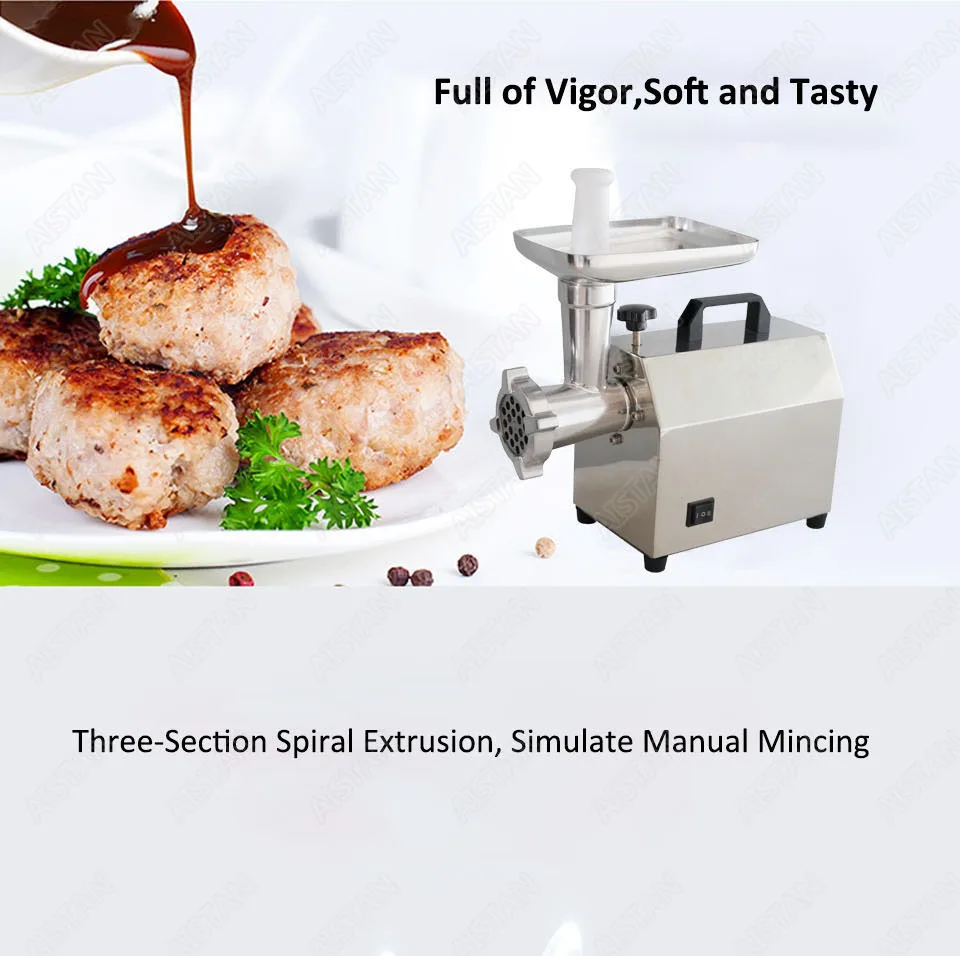 TC5/TC7 Electric Meat Mincer Machine Multifunction Meat Grinder with Knife parts Sausage Maker