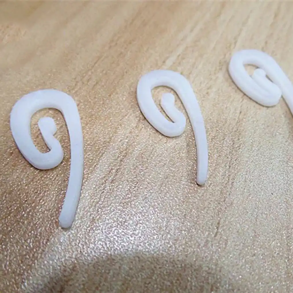 10pcs Plastic Curtain Rail Track Gliders Sliders Hooks For Window