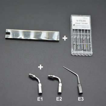 

Dental Endo tip scaler U-file/metal wrench scaler key fit for woodpecker/EMS dental equipment use for anterior teeth endodontics