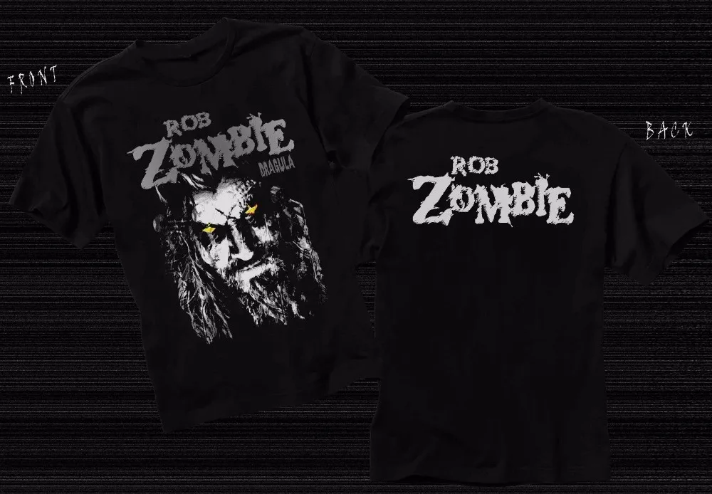 Graphic T Shirts Crew Neck Rob Zombie Dragula American Musician Film