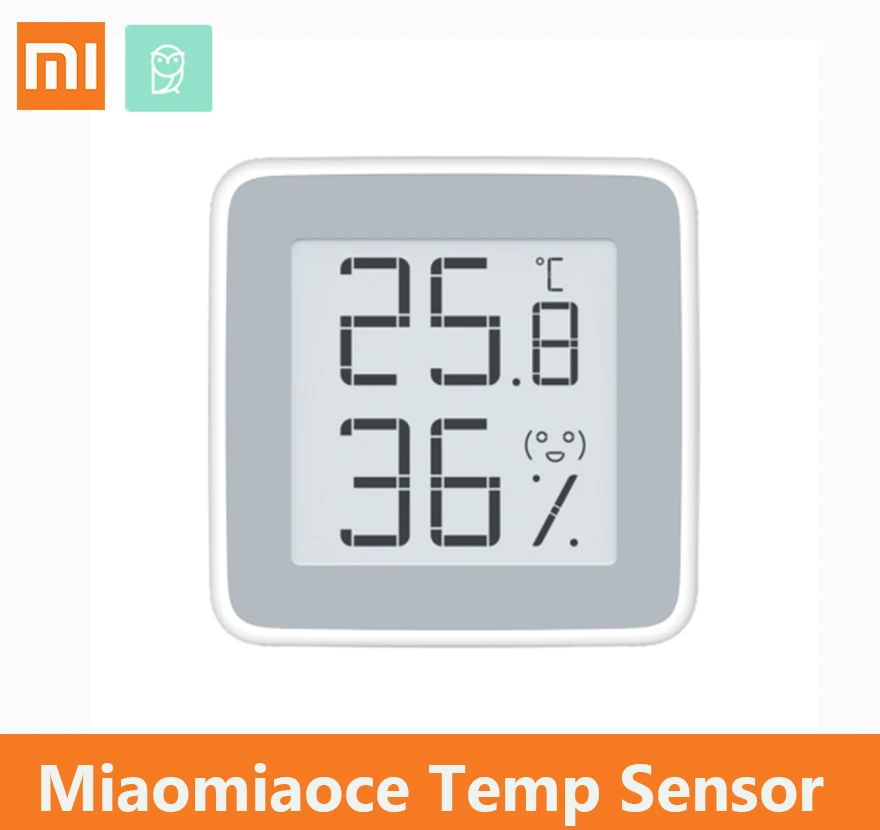 

xiaomi miaomiaoce e-link ink screen display mi Thermometer Temperature Humidity Sensor Digital Moisture meter mijia LED for home