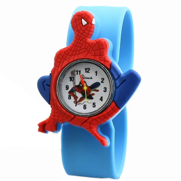 Wholesale 2022 Children's Clock Student Children Boy Spider Man Watches Kids Silicone Cartoon Watch Relogio Masculino Kids Watch