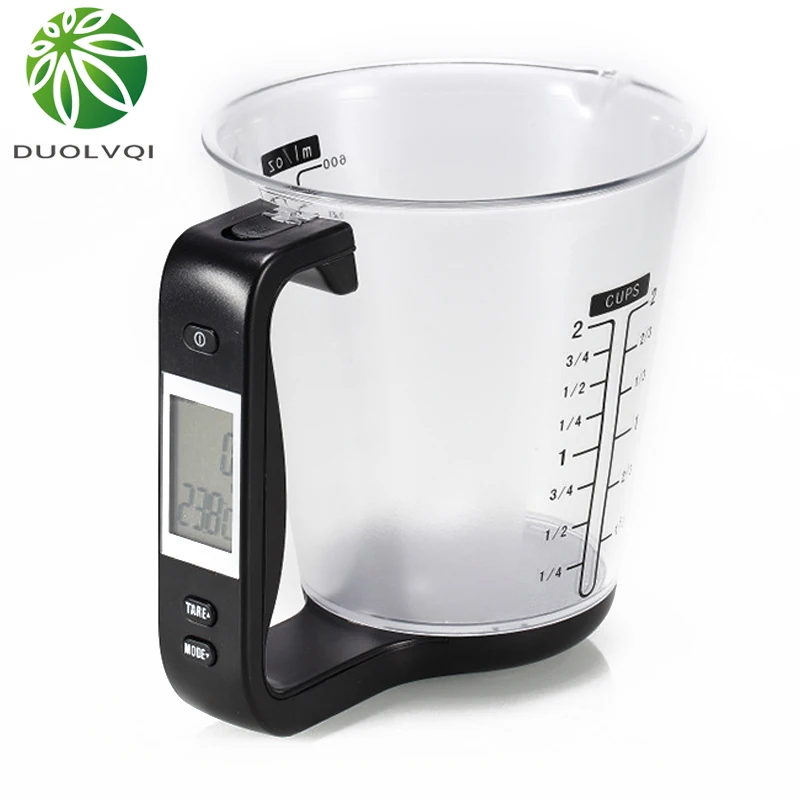 

Practical Household Kitchen Electronic Scale Multifunctional Electronic Digital Measuring Cup DIY Baking Milk Powder Gauge Tools