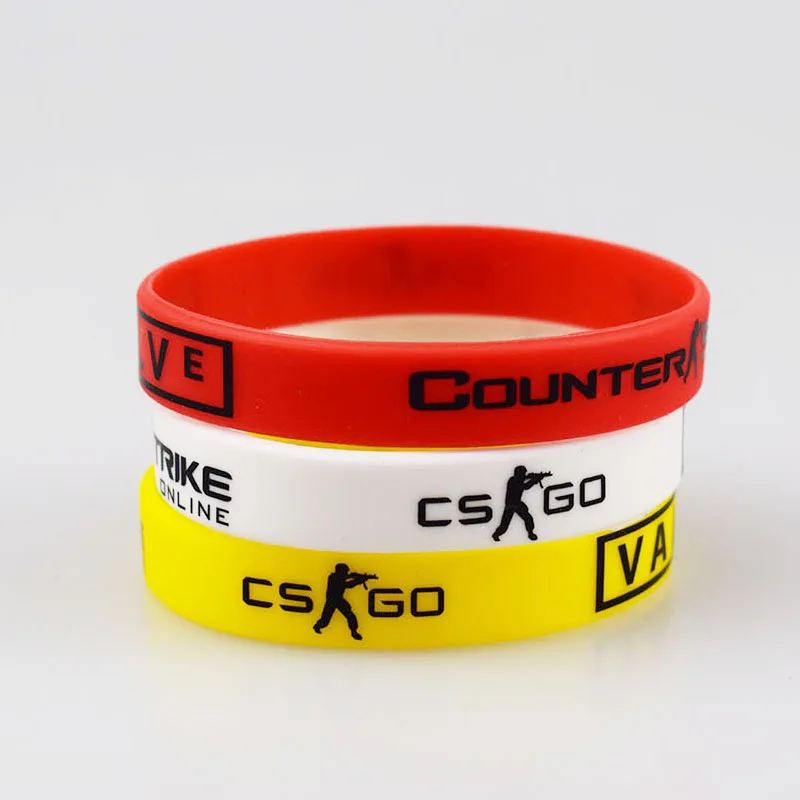 Cross Fire браслет CSGO Counter Strike Braclet белый красный желтый для мужчин игры CS GO