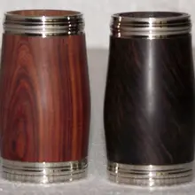 2 шт. Bb кларнет ствол дерева Ebony и палисандр 55 мм стол Размер