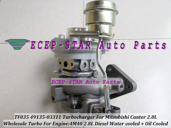 TF035 TF035HM-12T-4 49135-03311 Turbocharger Turbo For Mitsubishi Canter 2.8L 4M40 Diesel Water cooled (1)