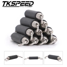 Универсальный мотоцикл 2 шт. нержавеющая сталь Пружинные крючки для SC проект AR выхлопной трубы глушители для автомобиля ATV Moto Escape аксессуары