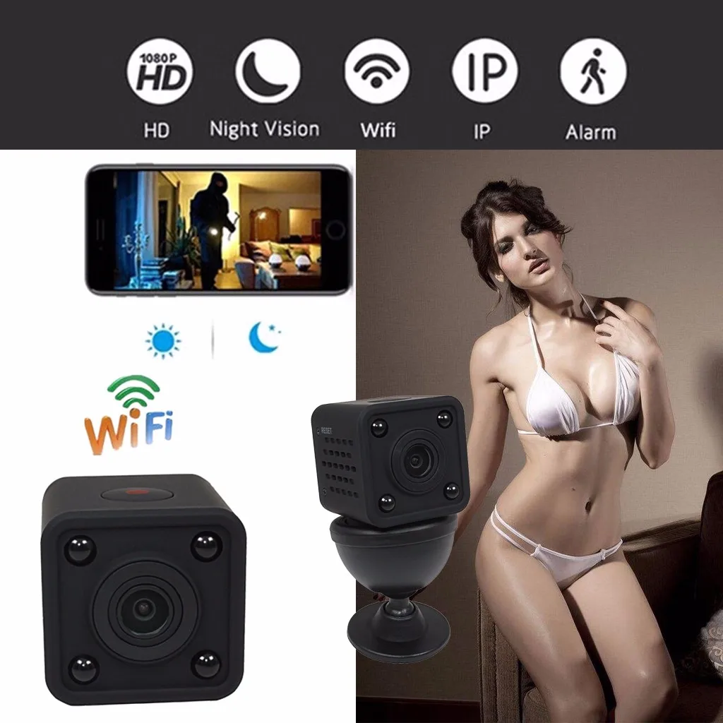 

HDQ9 Mini Wifi IP Camera 1080P HD Wireless Night Vision DV DVR Camcorder Cloud Intelligent Auto Tracking Van Menselijk Home