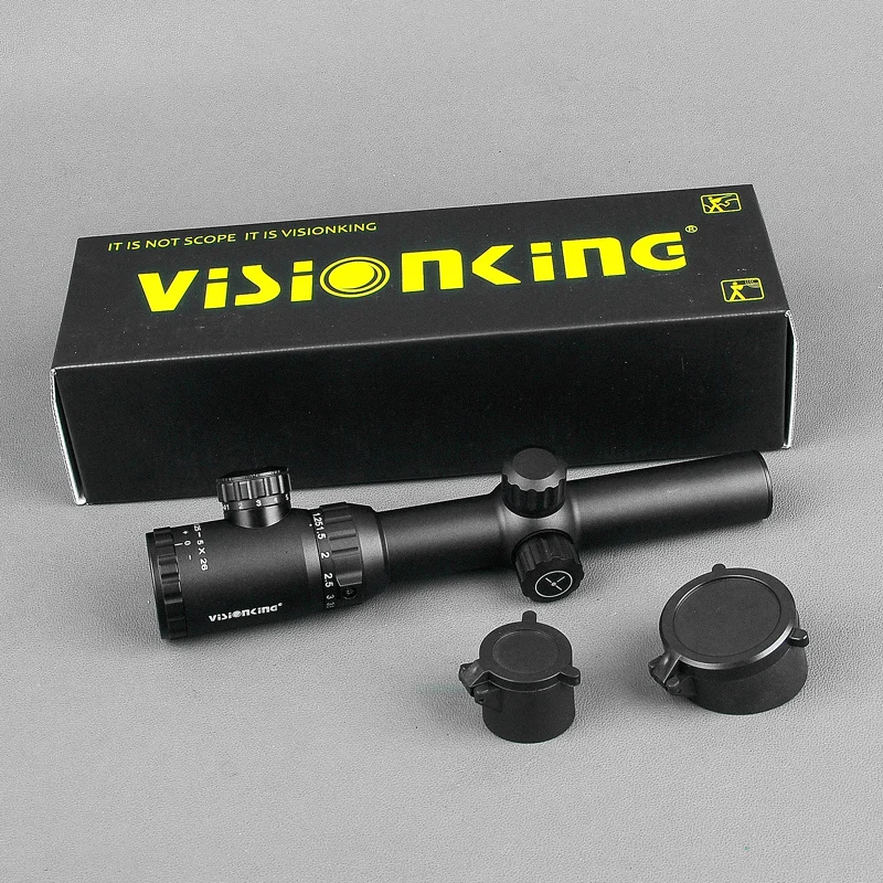 Visionking 1.25-5x26 Hunting Riflescope Fit.223 M16 AR15 Sights Tactical Optics Scope Hunting Scopes Sniper Scope