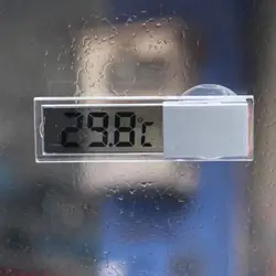 Автомобильный термометр Osculum Тип по Цельсию по Фаренгейту ЖК дисплей Цифровой автомобиль Термометр присоске для внутреннего открытый HR