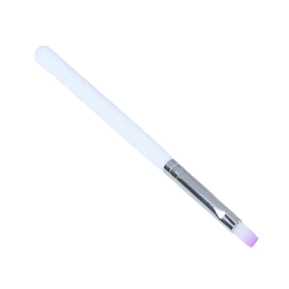 

Manicure Phototherapy Pen Color Light Purple Color Nylon Hair + Wood Nail Art Gel Drowing Pen Flat Head Drop Shipping
